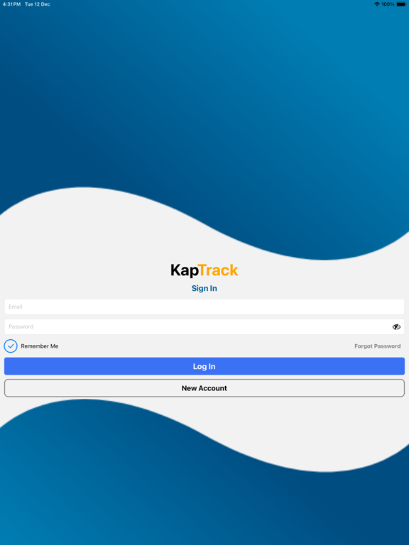 KapTrack poster