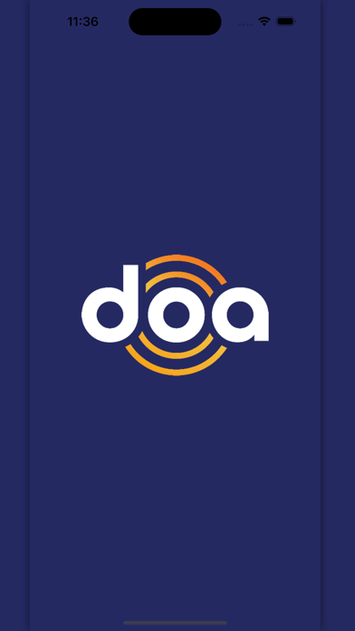 DOA App poster