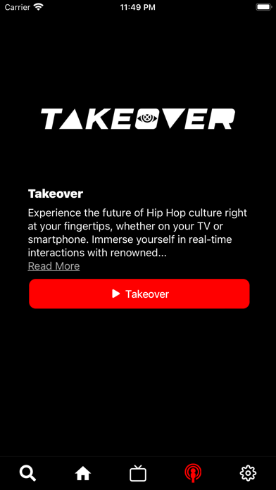 Takeover TV poster