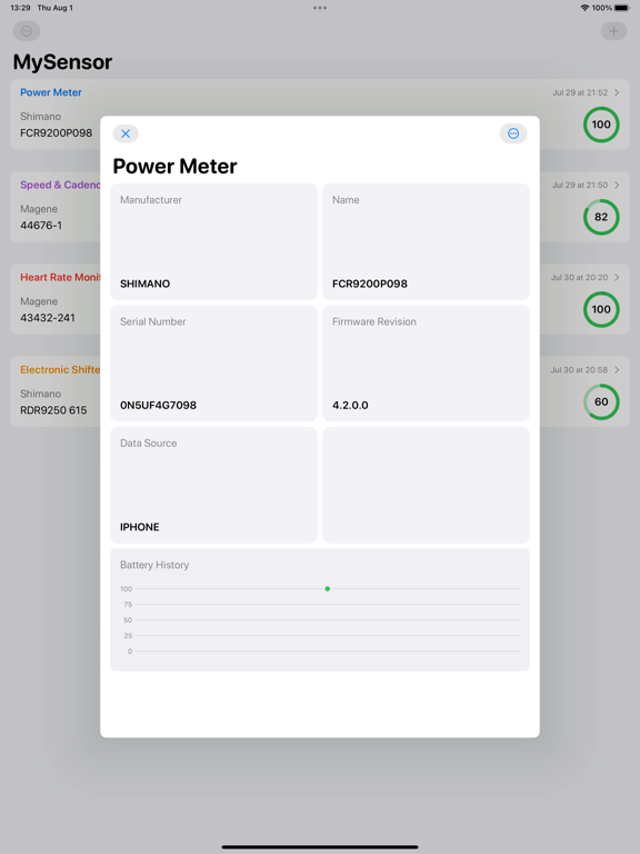 MySensor²:Bike Sensor Battery poster