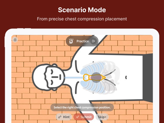 CPRplus- cprCUBE Training App poster