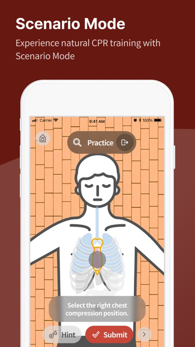 CPRplus- cprCUBE Training App poster