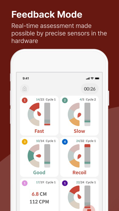 CPRplus- cprCUBE Training App poster