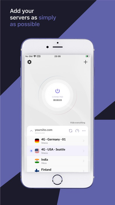 Happ - Proxy Utility for iOS (iPhone/iPad) - Free Download at AppPure