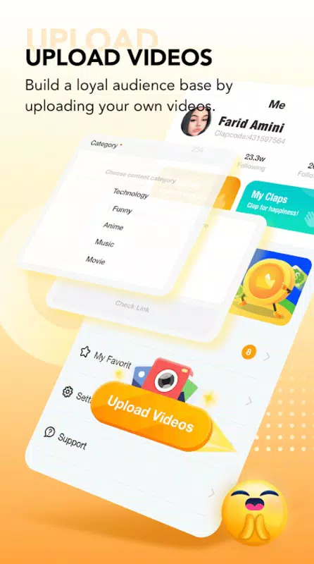 Main image for ClipClaps application