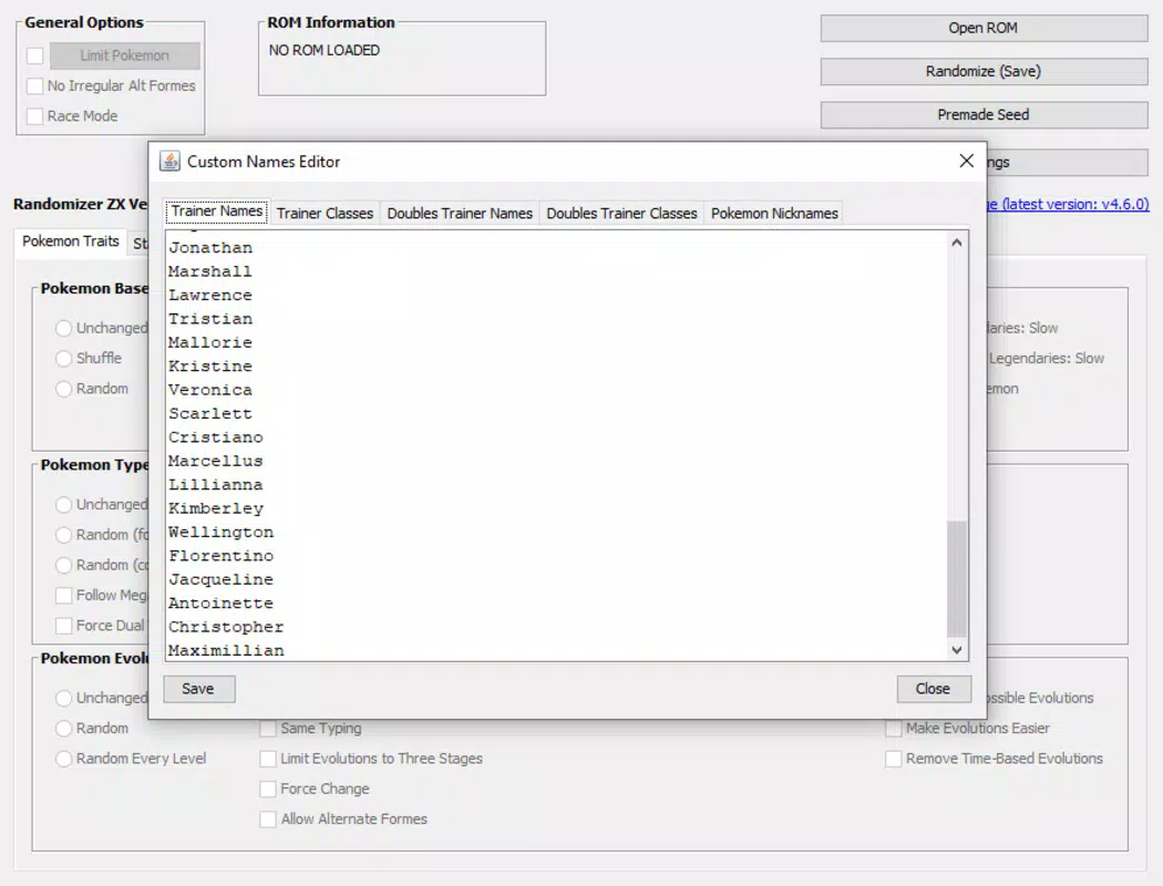 Universal Pokemon Randomizer ZX