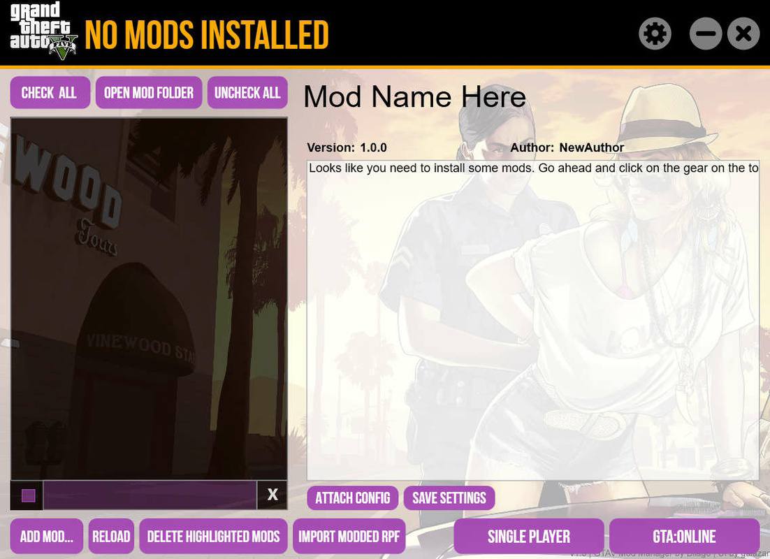 GTAV Mod Manager