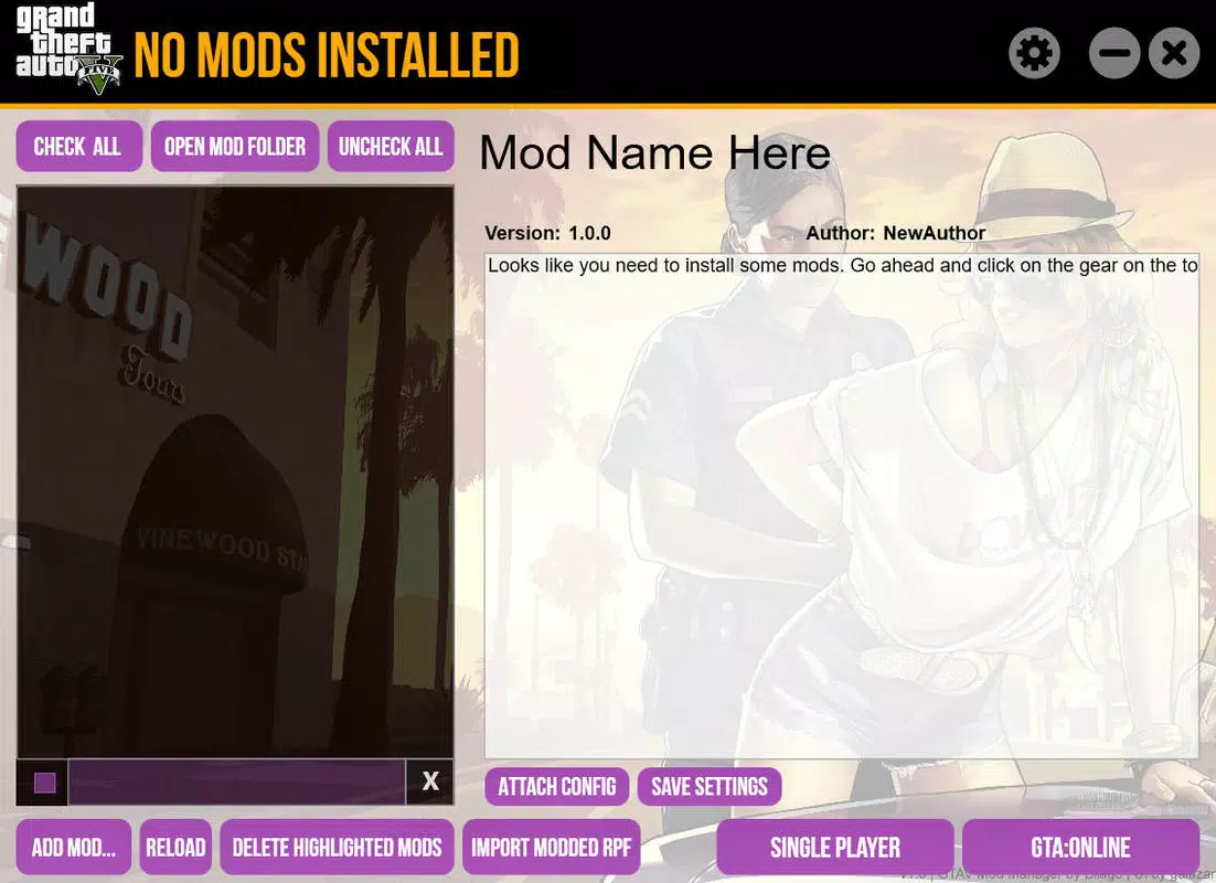GTAV Mod Manager
