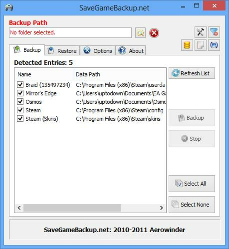 SaveGameBackup
