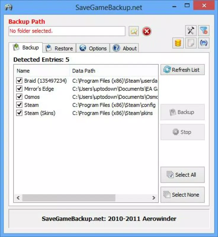 SaveGameBackup