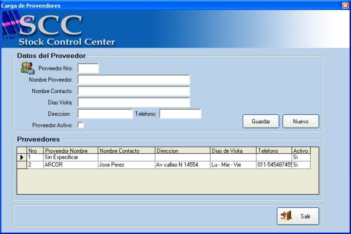 Stock Control