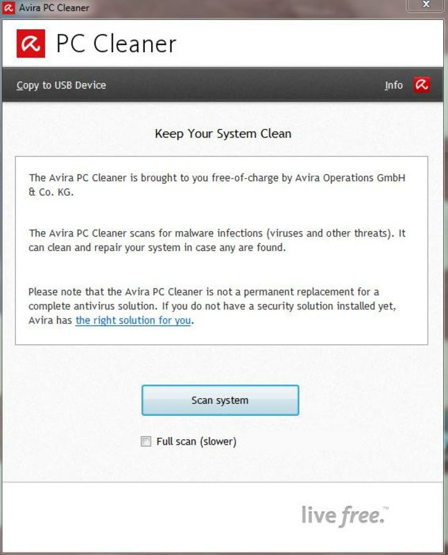 Avira PC Cleaner
