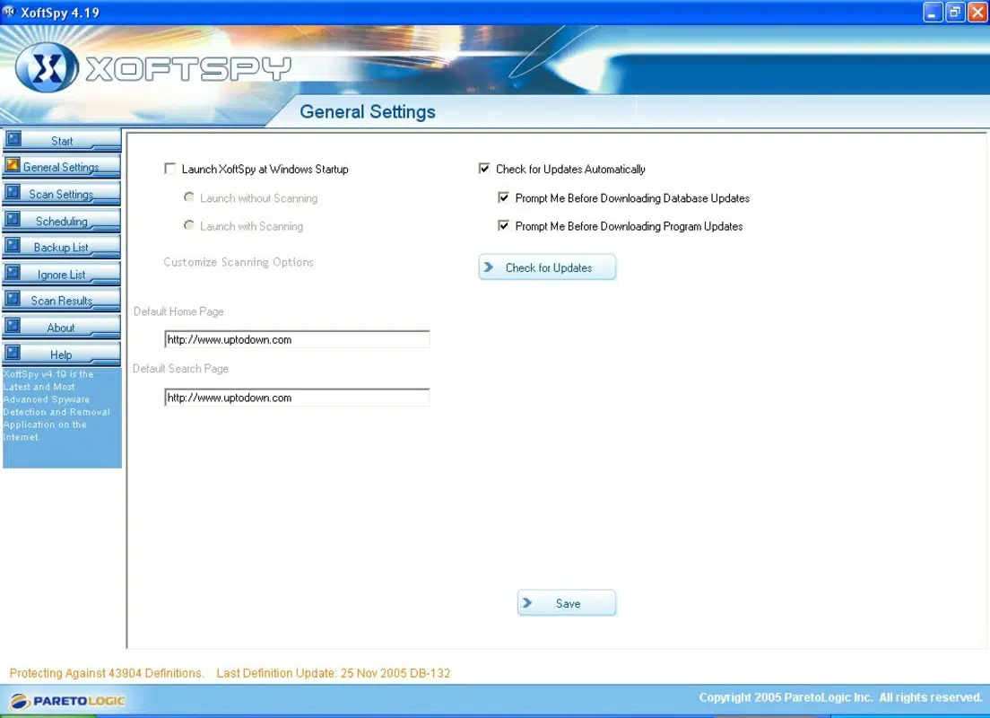 Main image for XoftSpy application