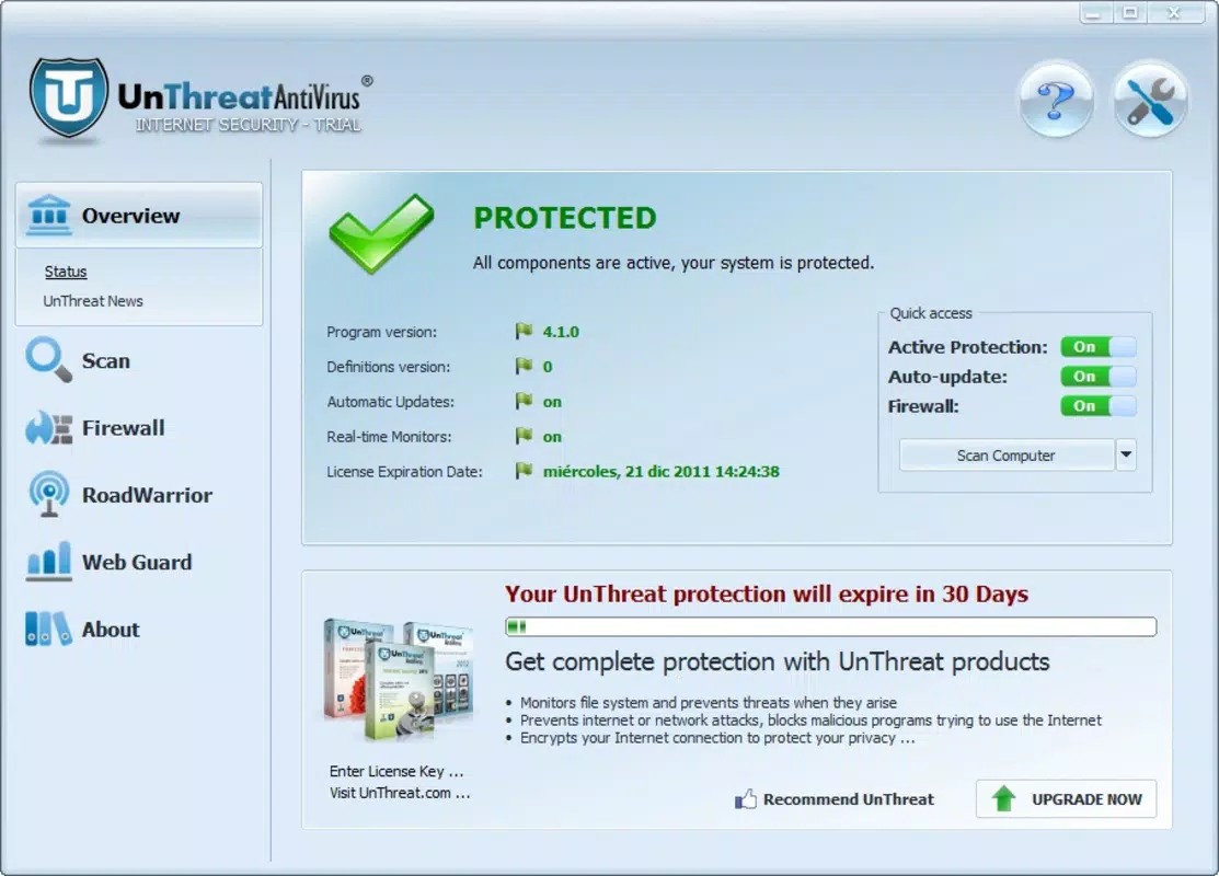 UnThreat - Internet Security 2012