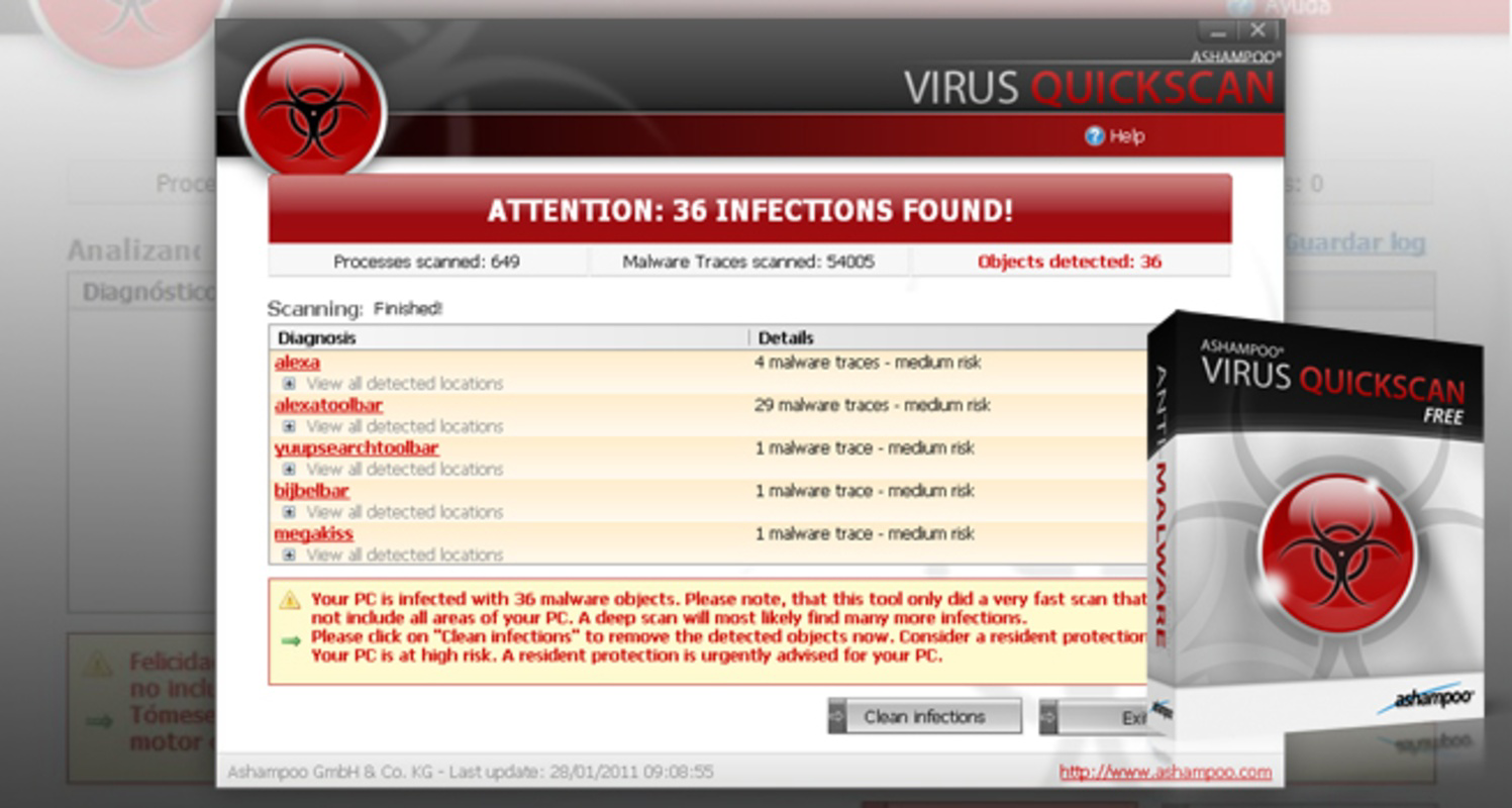 Ashampoo Virus Quickscan