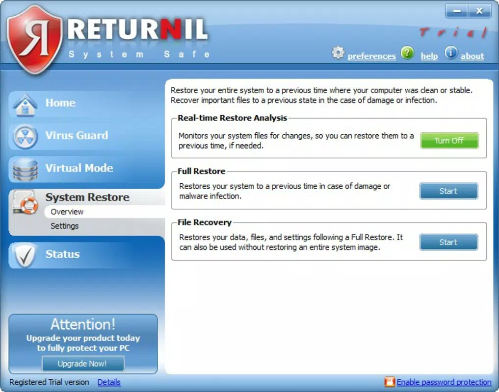 Returnil System Safe 2011