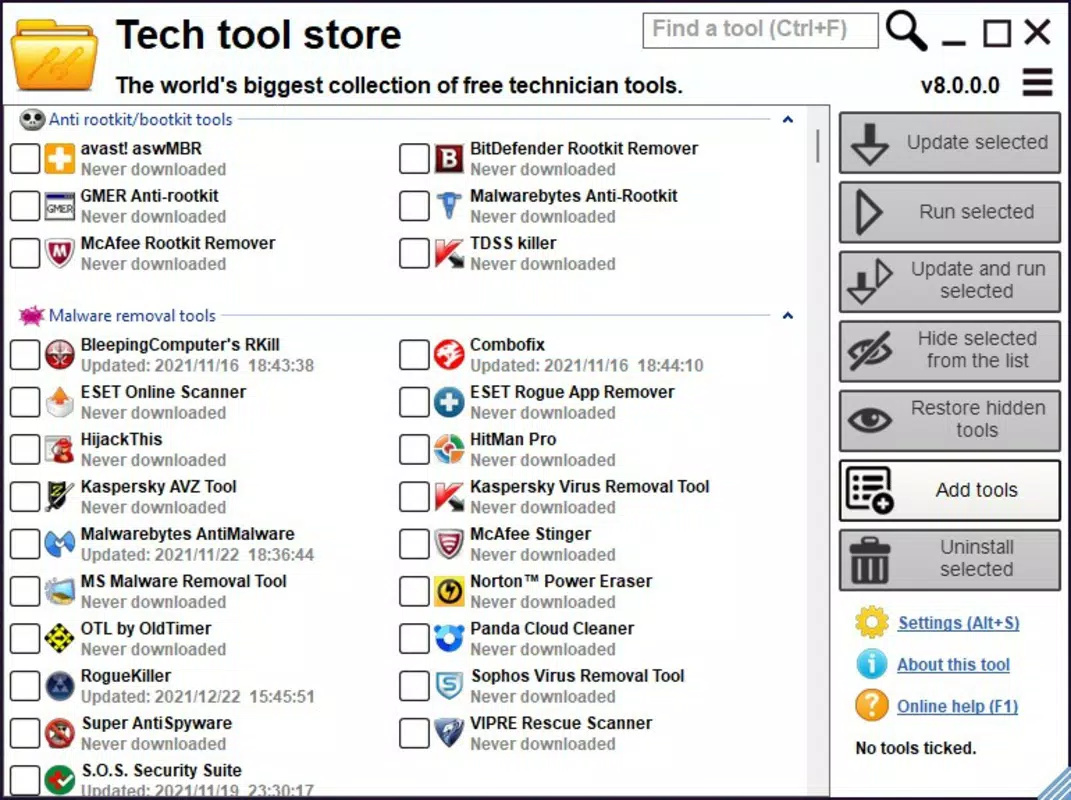 Main image for Tech Tool Store application