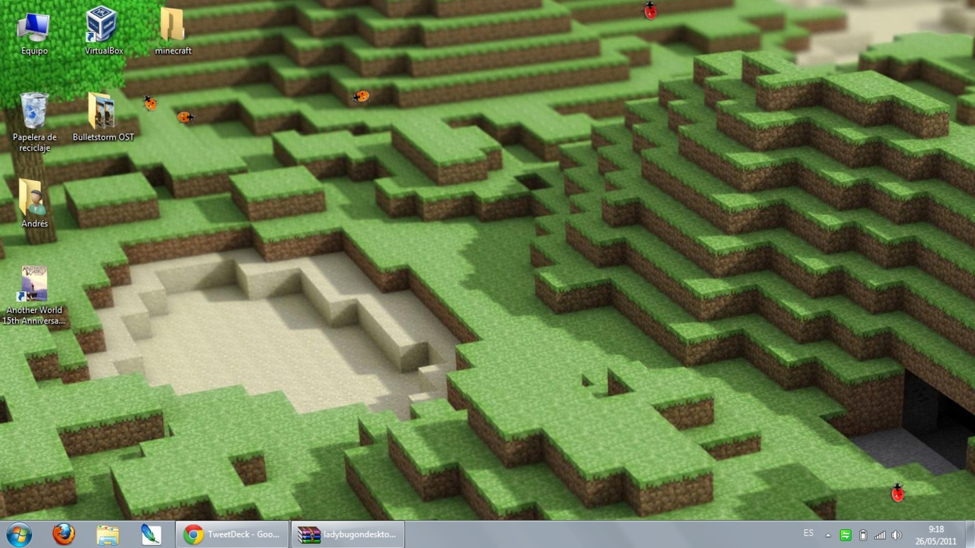 Ladybug on Desktop