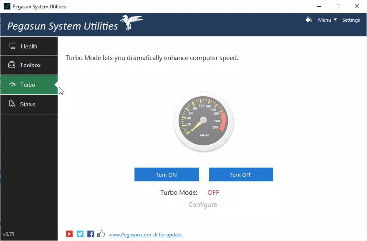 Pegasun System Utilities