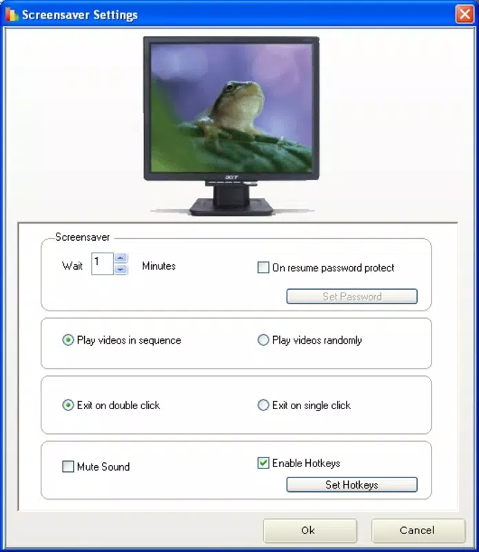 AIV Video Screensaver
