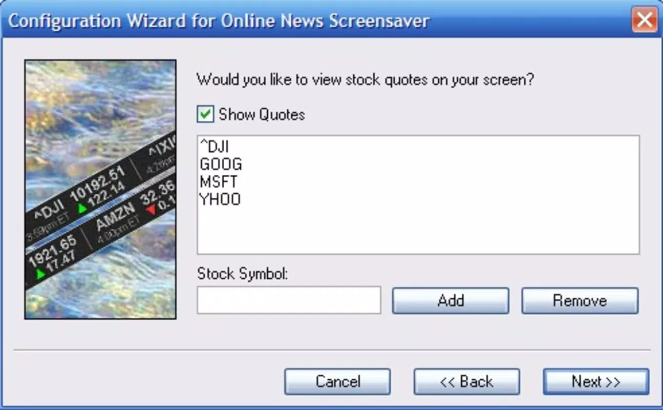 Online News Screensaver