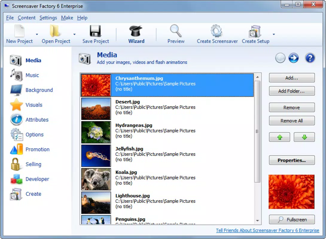 Screensaver Factory Pro