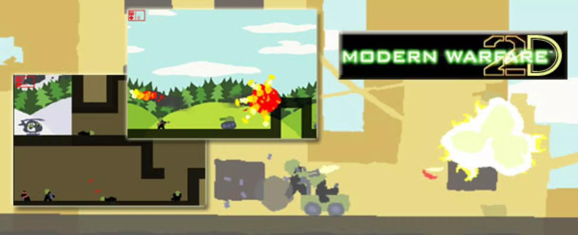 Main image for Modern Warfare 2D application