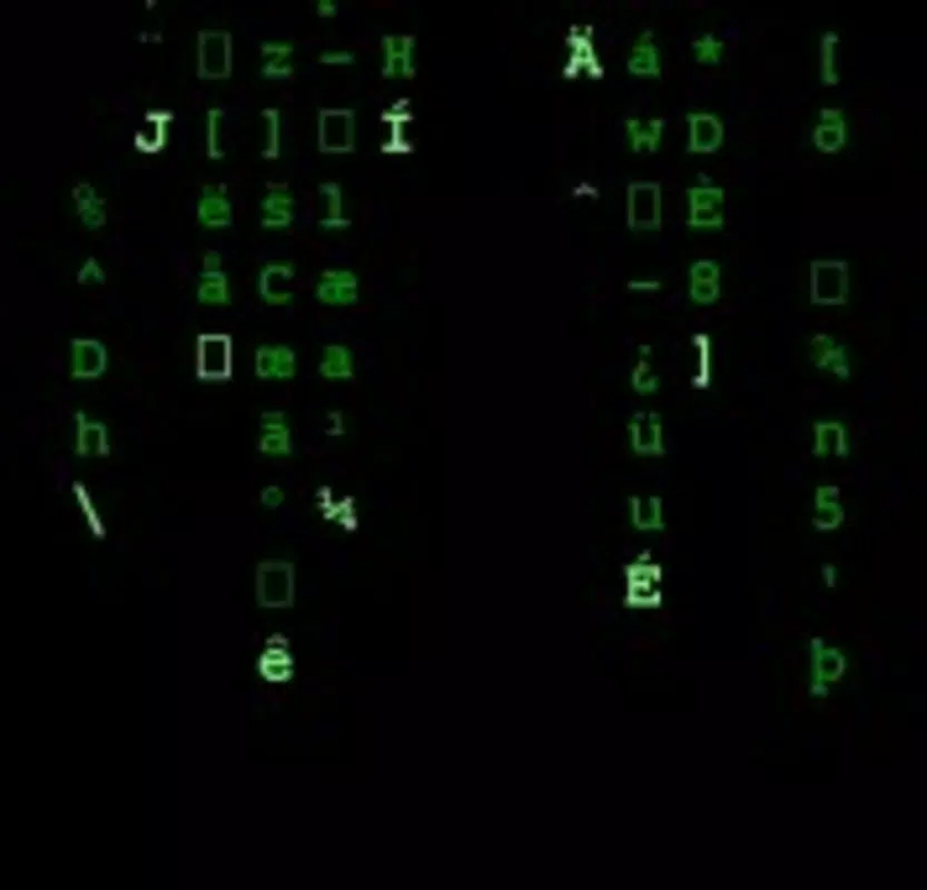 SP Matrix Screensaver