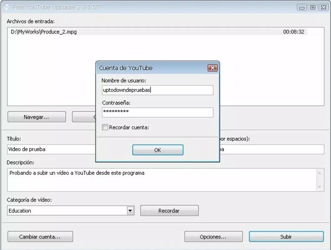 Free YouTube Uploader