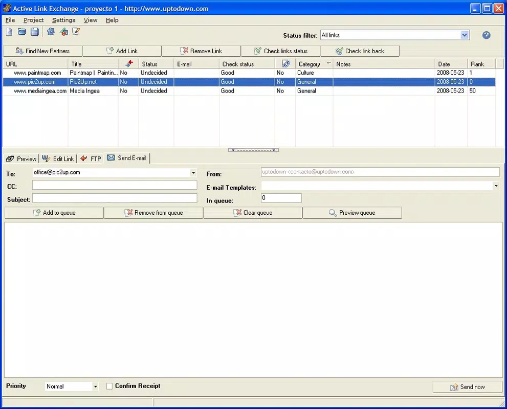 Active Link Exchange