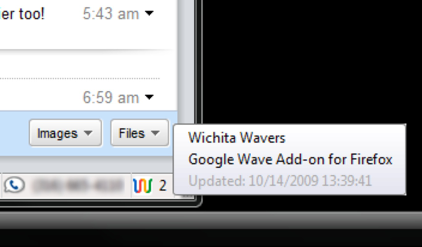 Google Wave Add-on for Firefox