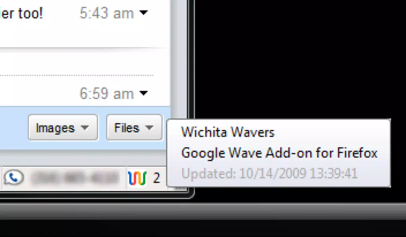 Google Wave Add-on for Firefox