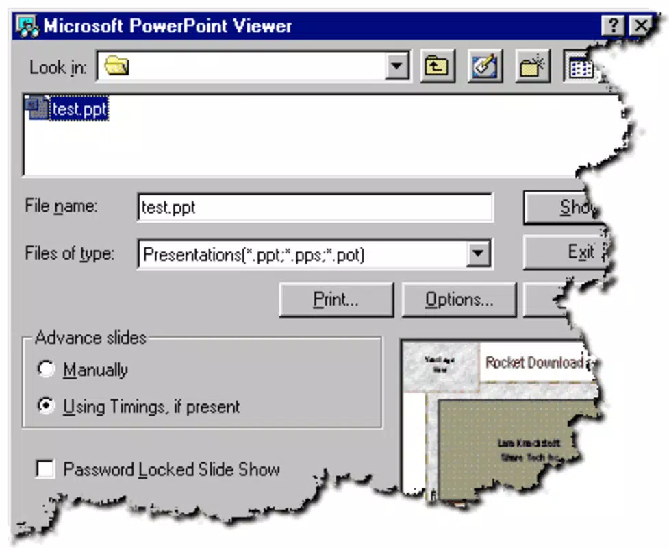 Microsoft Power Point Viewer