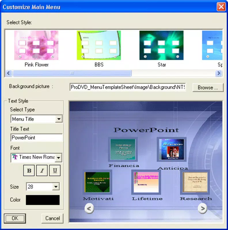 PowerPoint DVD Maker