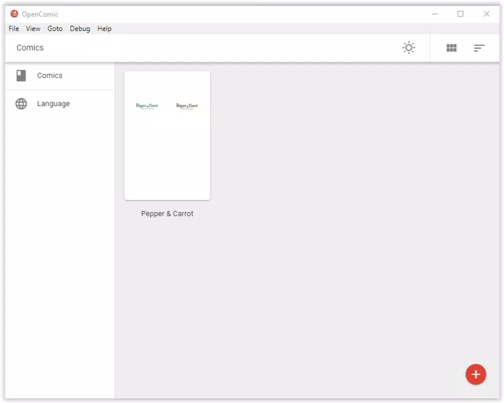 Main image for OpenComic application