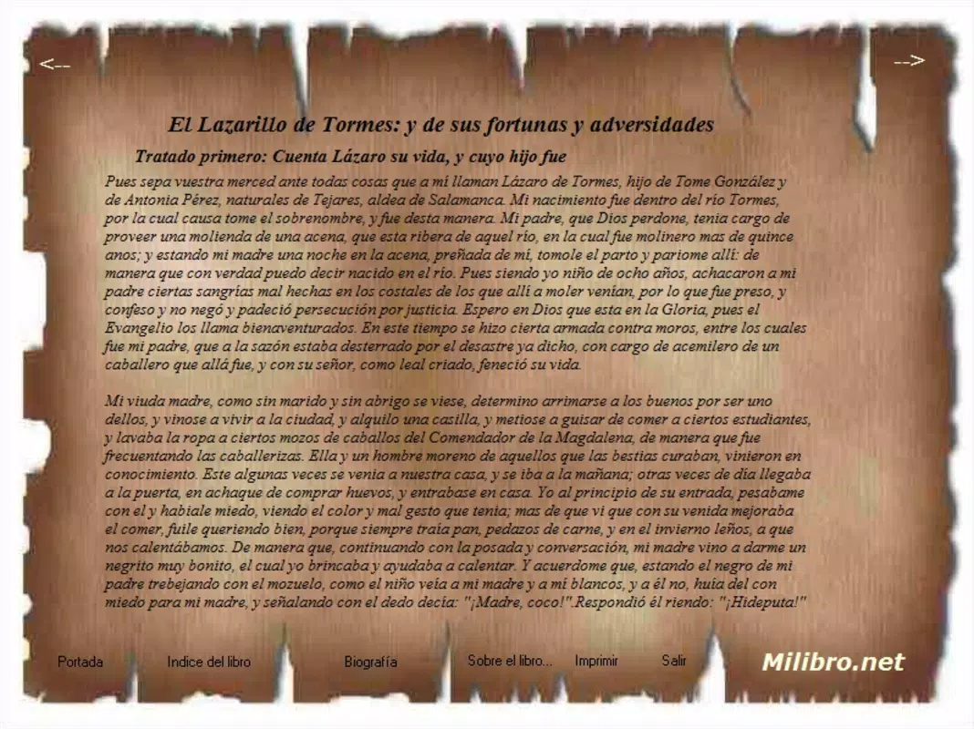 Lazarillo de Tormes