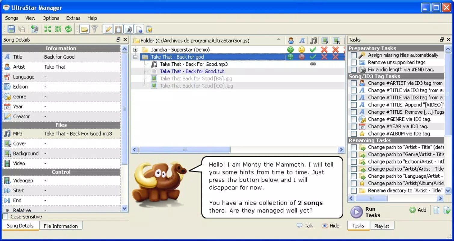 UltraStar Manager