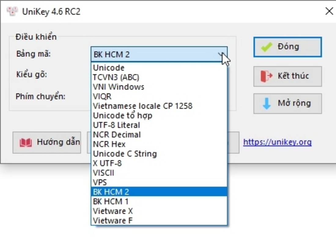Cnukey UniKey for PC Windows 4.6 RC2 Download