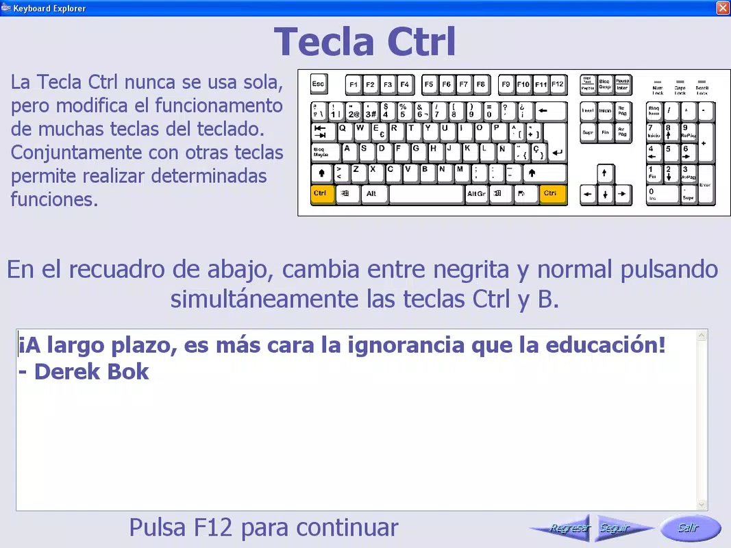 Keyboard Explorer