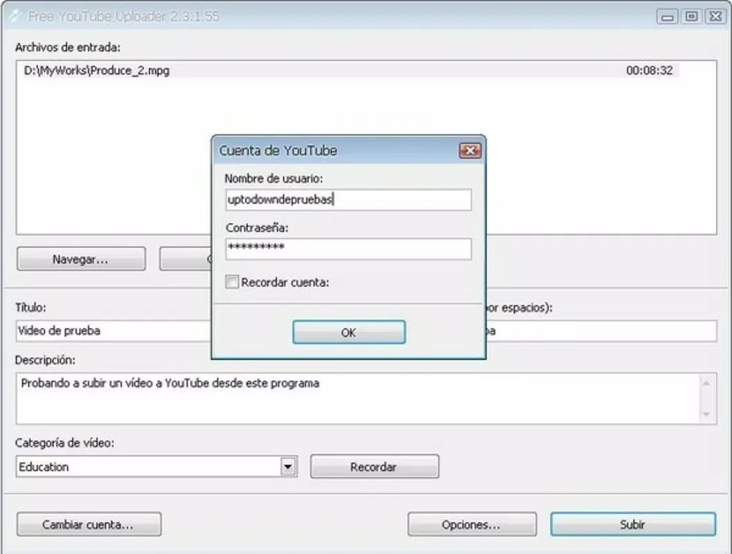Youtube Uploader