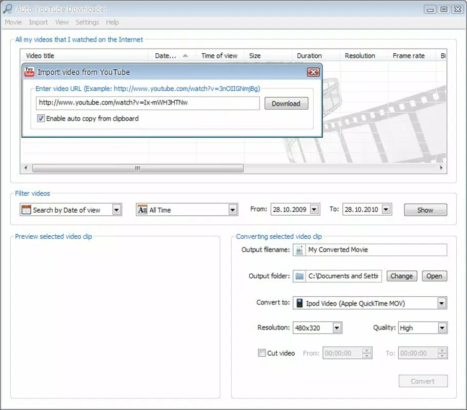 Auto Youtube Downloader