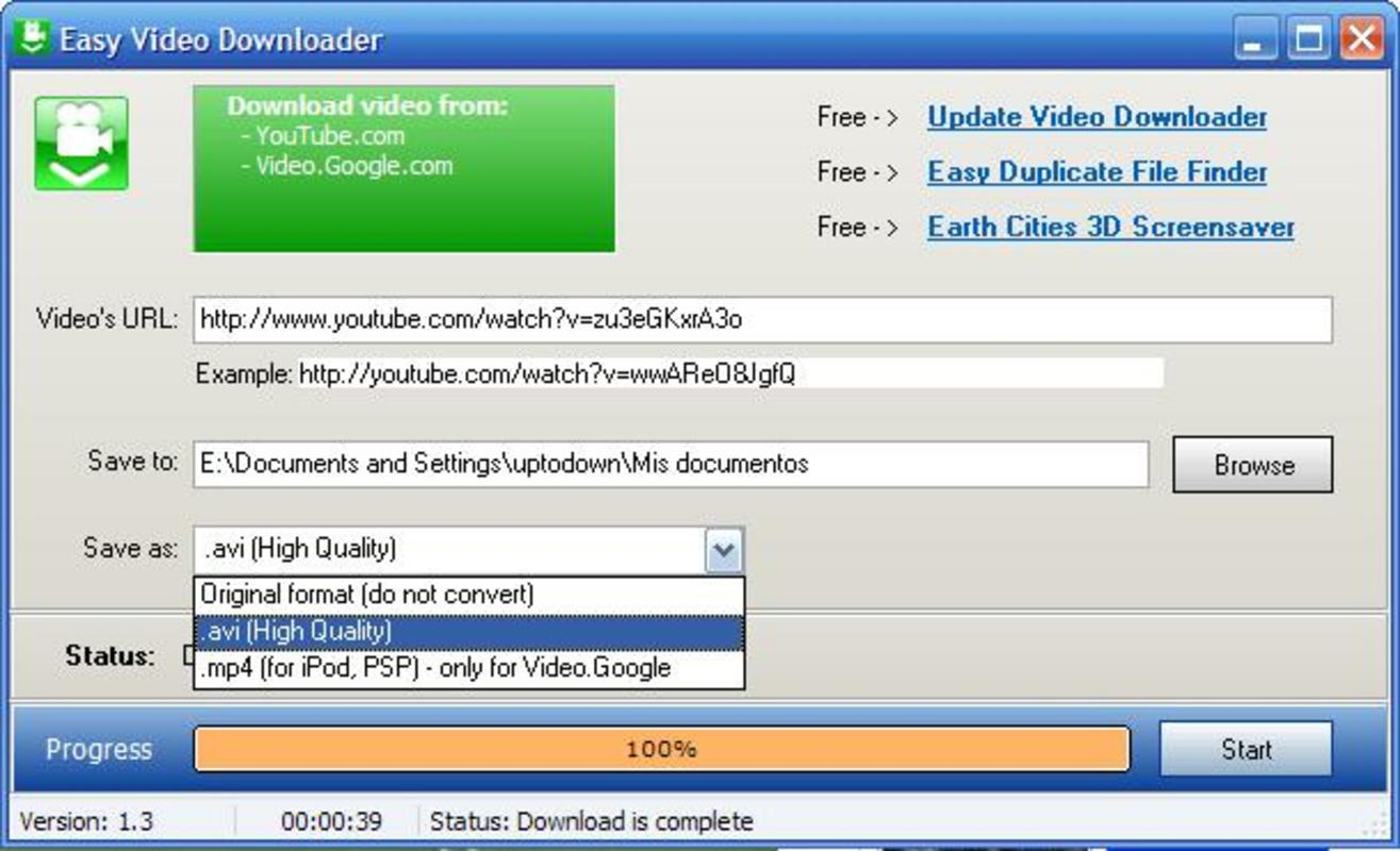 Easy Video Downloader