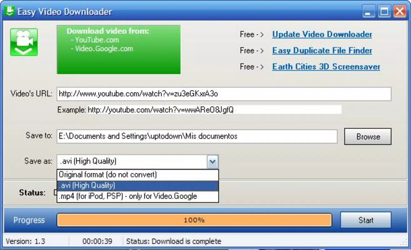 Easy Video Downloader