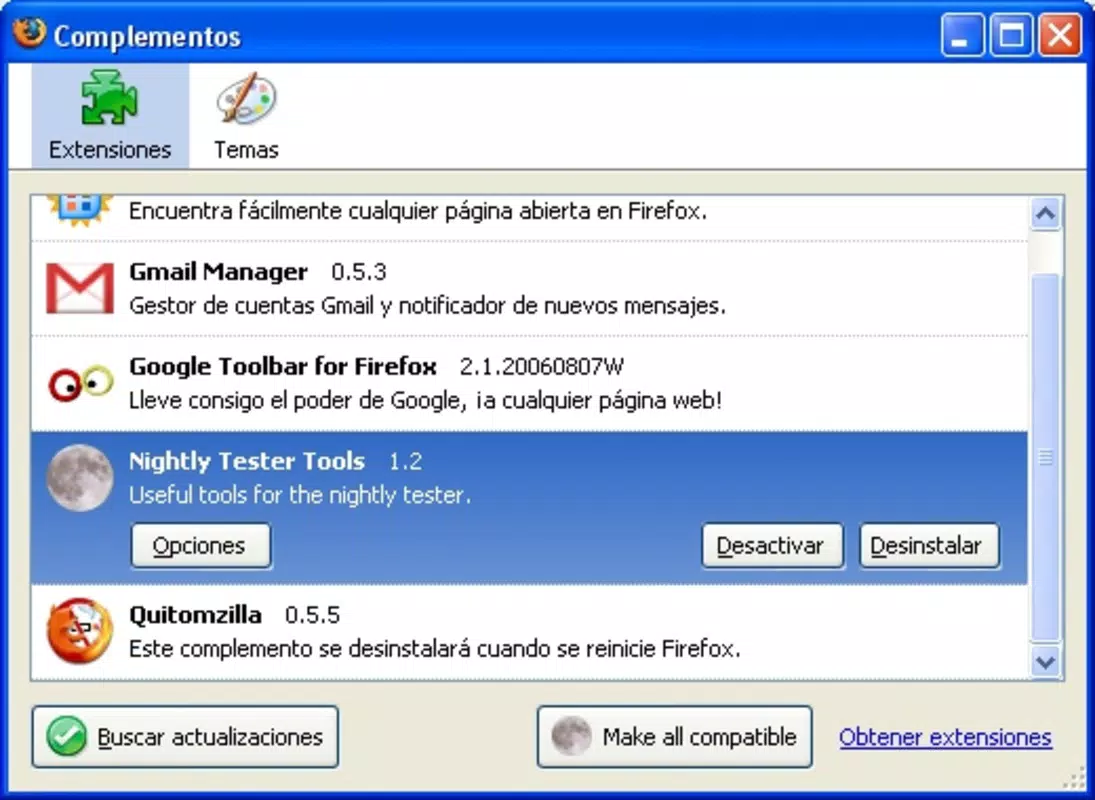 Nightly Tester Tools