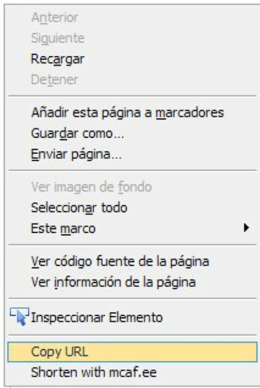 Copy URL