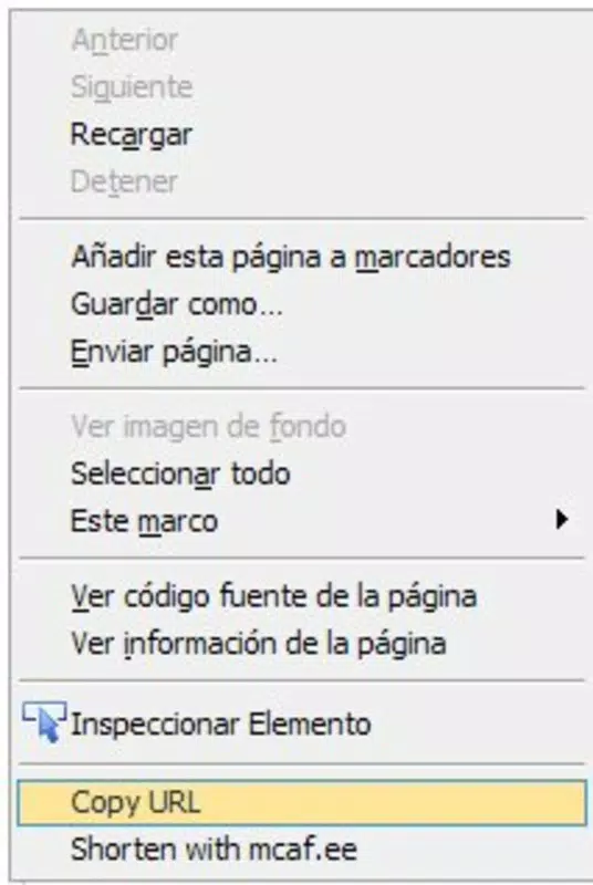 Copy URL