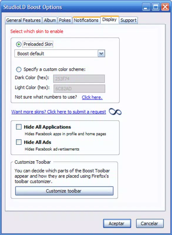 Boost for Facebook