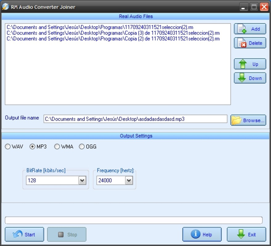 RM Audio Converter Joiner
