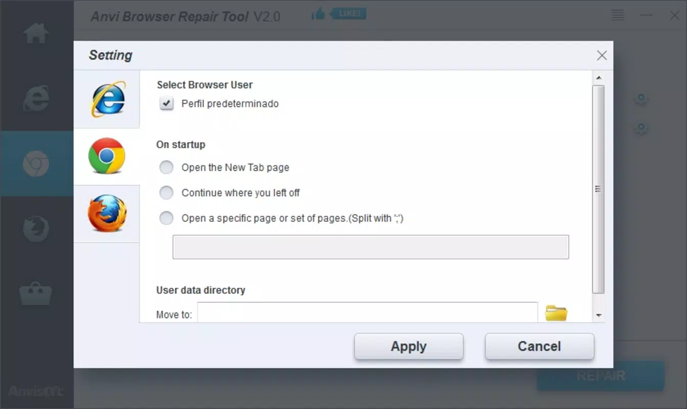 Anvi Browser Repair Tool