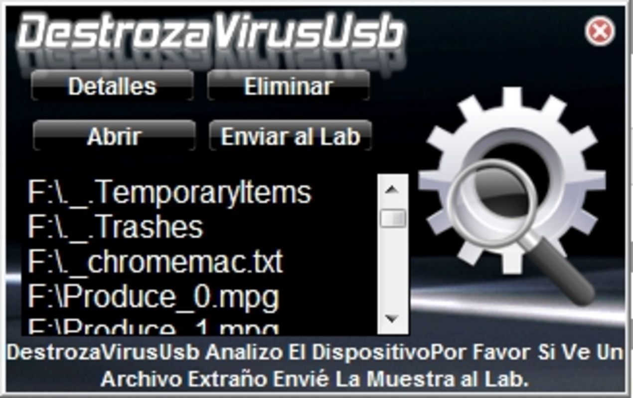 DestrozaVirusUsb